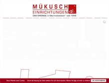 Tablet Screenshot of muekusch.de